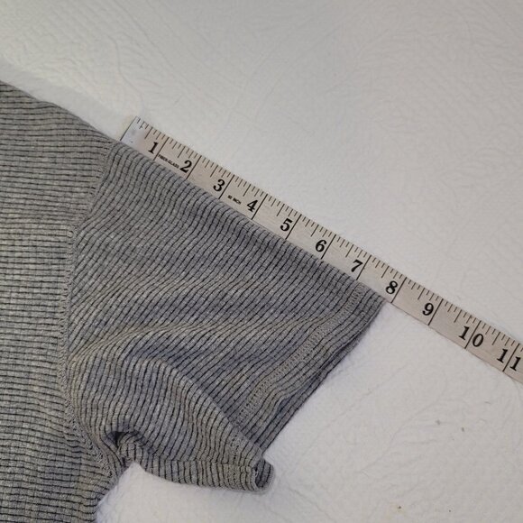 635. Polo By Ralph Lauren Underwear Short Sleeve Shirt Gray Sz L - Picture 4 of 7